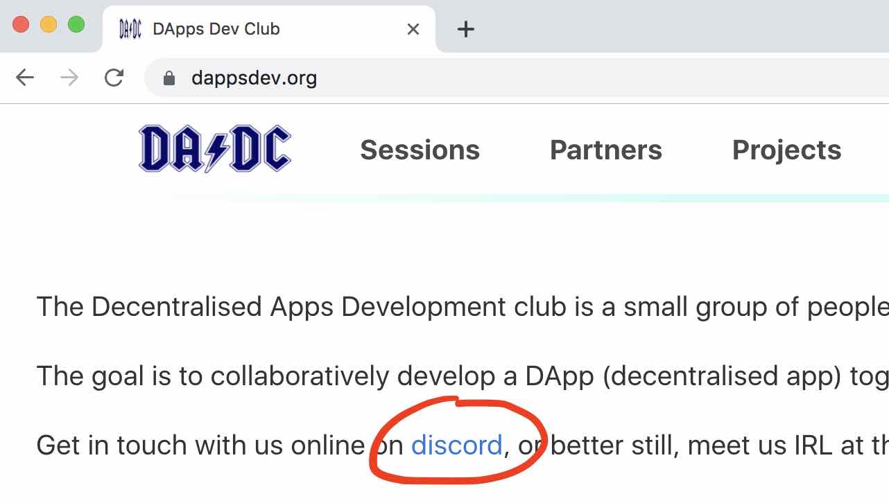 Where to get our discord link