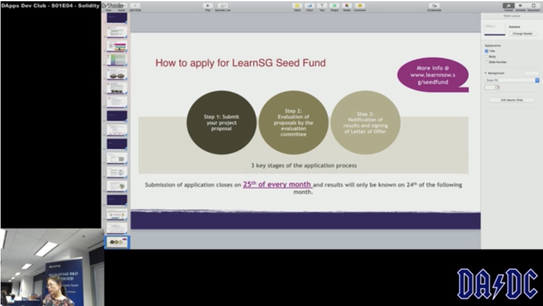 Lifelong Learning Institute Partnership with DApps Dev Club